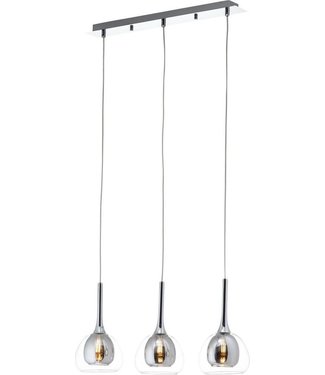 Brilliant Briljant Hanglamp 3-lamp -hoogte verstelbaar / kabel inkortbaar