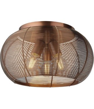 Brilliant Briljant Plafondlamp bruin 40cm - Geschikt voor LED-lampen