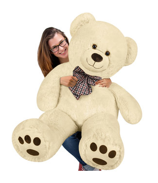 Deuba Deuba Knuffel Teddybeer XL crème