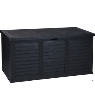 Nampook Nampook Kussenbox - Tuinkist - Antraciet - 380L - LBH 120x52x58 cm