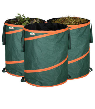 Gardebruk Gardebruk Popup tuinzak Set van 3 groene 85 liter per stuk