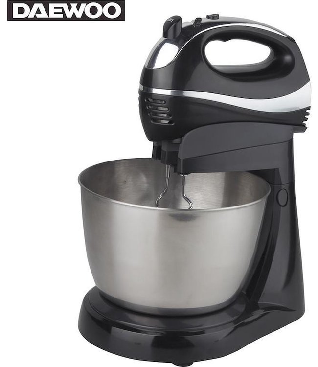 Daewoo Handmixer met kom - 300W - 5 snelheidsstanden