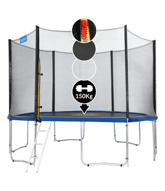 Monzana Monzana Trampoline met veiligheidsnet Ø 366cm - 6 stangen