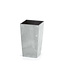 Prosperplast Prosperplast Bloempot Beton Design 26L Grijs, 26,5 x 26,5 x 50 cm