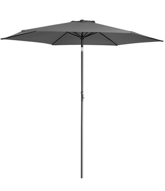 Kingsleeve Kingsleeve Parasol Antraciet Alu 300cm UV Bescherming 40+