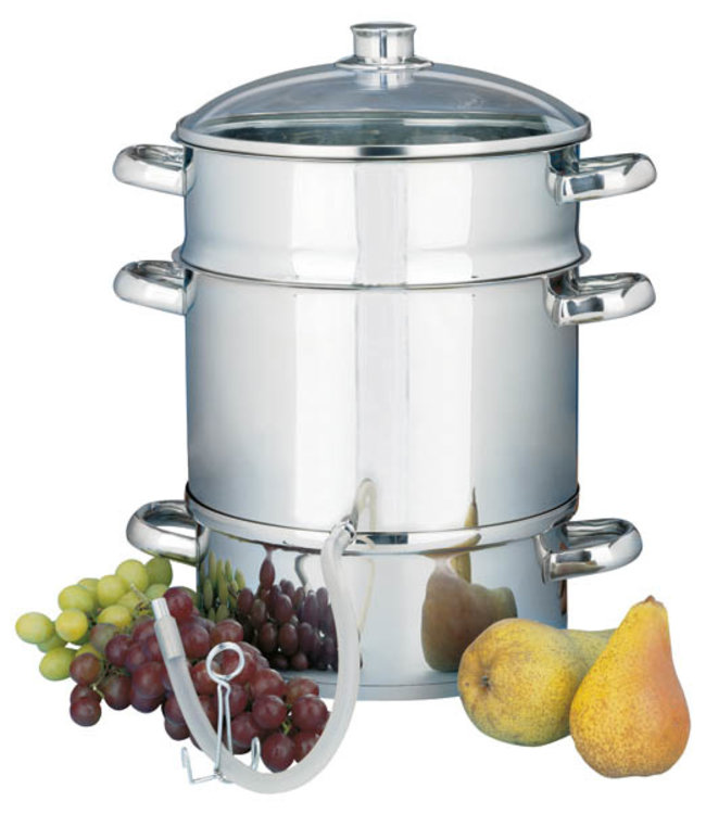 Krüger Juicer pan, roestvrijstaal, 9 l