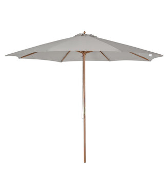 Sunny Sunny Parasol Houten Tuinparasol Balkonparasol 3mx 2,5m Grijs