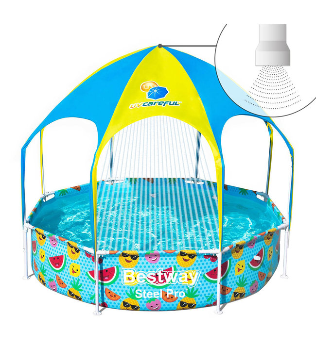 Bestway Peuterbad "Splash-in-Shade" - Ø 244 cm