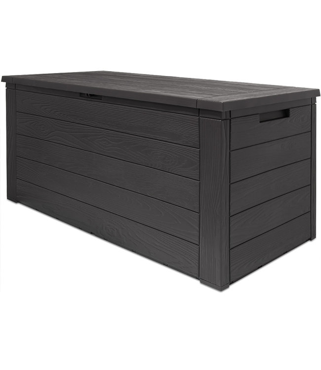 DBA Opbergbox Antraciet 120 x 46 x 57cm - Buiten - Geschikt voor terras, balkon en tuin