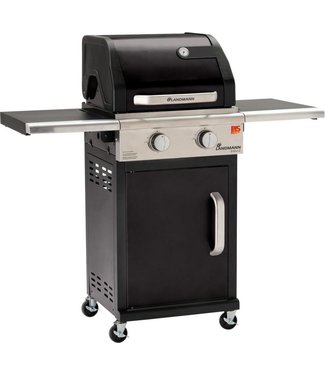 Grillchef by Landmann Grillchef by Landmann Triton 2.0 zwart gasbbq - Gasbarbecue - Barbecue - Grill - inklapbare werkbladen - geschikt voor 8 personen