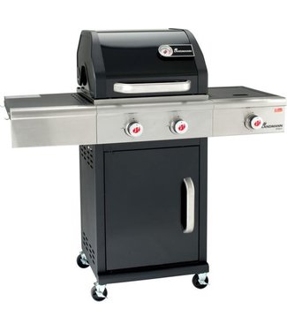 Grillchef by Landmann Grillchef by Landmann Triton 2.1 zwart gasbbq - BBQ - Barbecue - Gasbarbecue - geschikt voor 8 personen