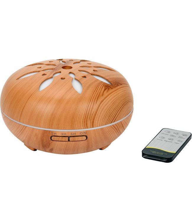 LUND LUND Luxe Aroma diffuser met afstandsbediening - 500 ml - 7 verlichtingskleuren