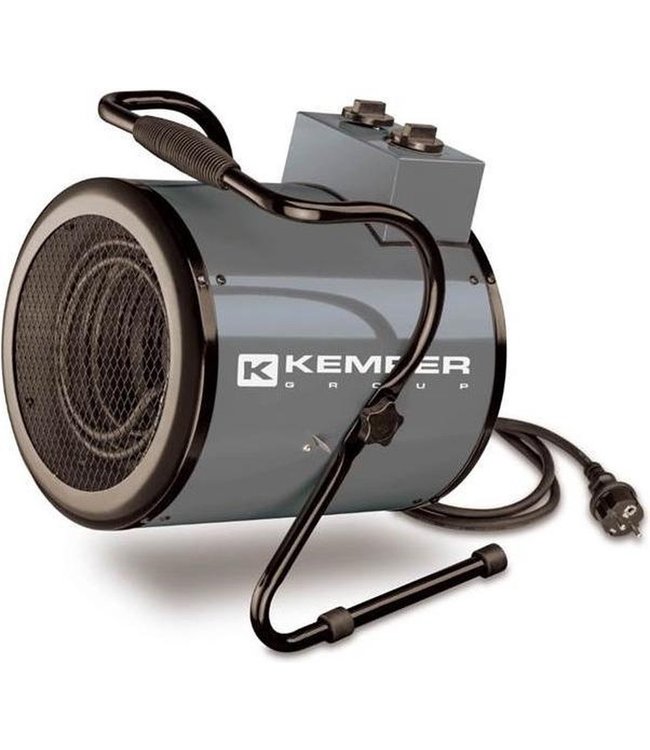 Kemper 65330EL - Elektrische Heteluchtkanon / Heater - 3000W - 4 Standen - Thermostaat - 33 m²