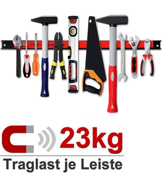 Monzana Monzana Magneetstrip- 23kg 60cm - rood en zwart