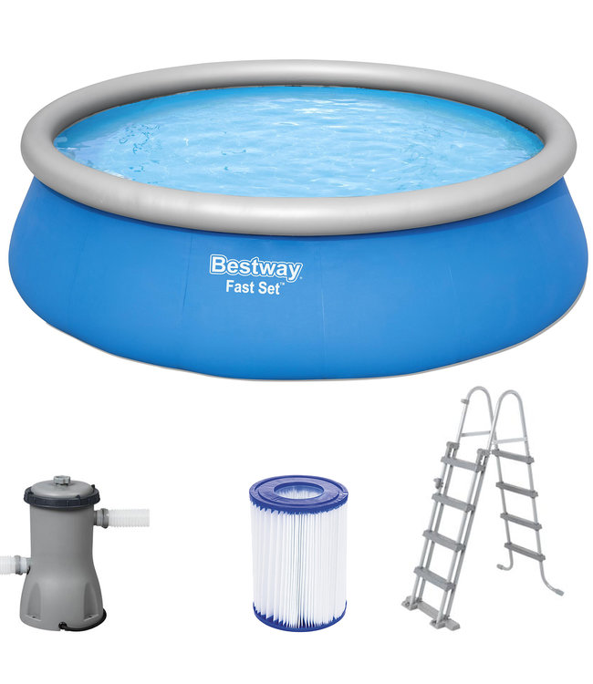 Bestway Fast Set Zwembad - Opblaasbaar - Ø 457cm