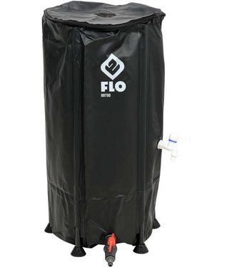 FLO FLO Opvouwbare regenton - 100L - PVC - 40 x 40 x 78 cm