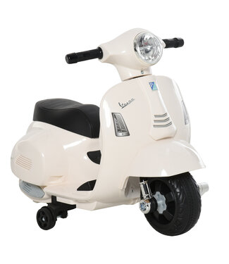 HOMdotCOM HOMdotCOM Kindervespa wit 66,5 cm x 38 cm x 52 cm