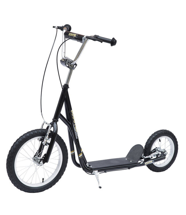 HOMdotCOM Kinderstep scooter 16/12 inch stadsscooter rolfiets verstelbaar