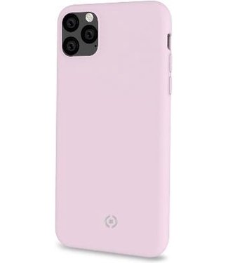 Celly Celly hoesje geschikt voor Apple iPhone 11 Pro - Siliconen Back Cover - roze