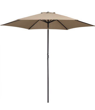 Kingsleeve Kingsleeve Parasol Taupe - ø300cm - UV-bescherming 50+