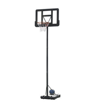 HOMdotCOM HOMdotCOM Basketbalstandaard 110 cm x 75 cm x 370 cm