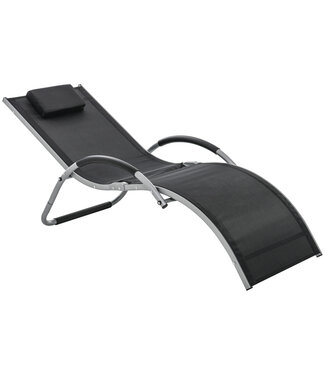 Sunny Sunny Tuinstoelen met kussens ligbed relaxstoel ergonomisch aluminium Texteline