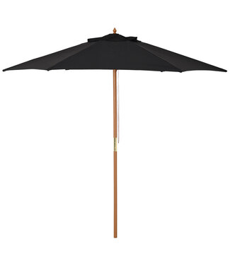 Sunny Sunny parasol tuinparasol 3-traps bamboe Ø2,5 x 2,3 m