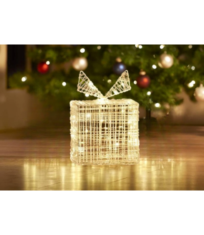 Nampook Kerstverlichting Geschenkdoos - 30 LED - 15cm Hoog