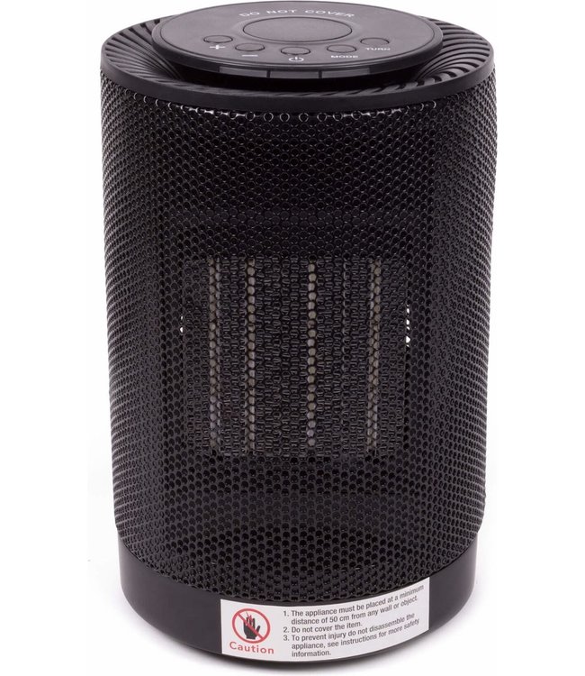 Benson Heater - Ventilator - Keramisch - 600/1200 Watt - Ø 14 cm