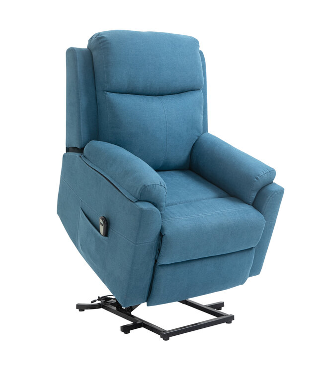 HOMdotCOM HOMdotCOM Tv stoel fauteuil massage massage verwarming warmte lift functie leer kunstleer zachte stoel bank ligstoel sta-op hulp help comfort comfort stoel op afstand bedienbare ontspanning relaxen liggen rechtzetten bioscoopstoel