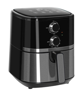 HOMdotCOM HOMdotCOM Airfryer 4,5 L 1500W 35,5 x 28 x 33,8 cm