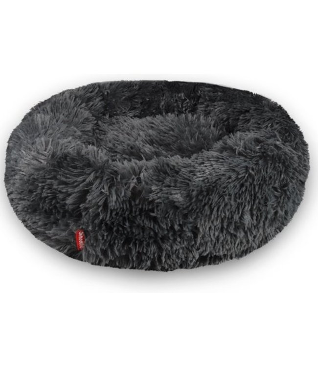 Snoozle Hondenmand - Superzacht en Luxe - Wasbaar - Fluffy - Hondenkussen - 100cm - XXL - Grijs