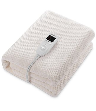 Monzana Monzana Warmte Deken - Opwarmbare Fleece Deken - Elektrische fleece deken 150x80cm - 60W - incl. timer