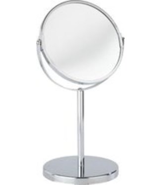 JY JY&K Make up spiegel - Dubbelzijdig - Rond - Staand