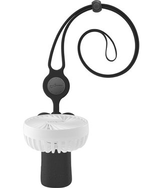 Bone Collection Bone Lanyard Opvouwbare Ventilator - mini-USB-ventilator, zakventilator, oplaadbare opvouwbare handventilator met koord