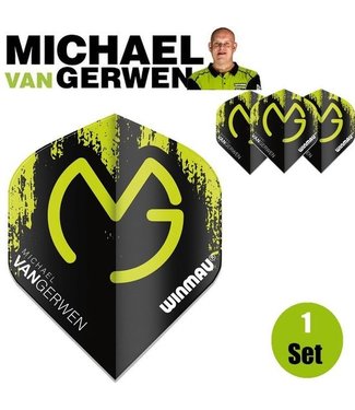 Winmau Winmau MvG Mega Standard flight zwart/groen