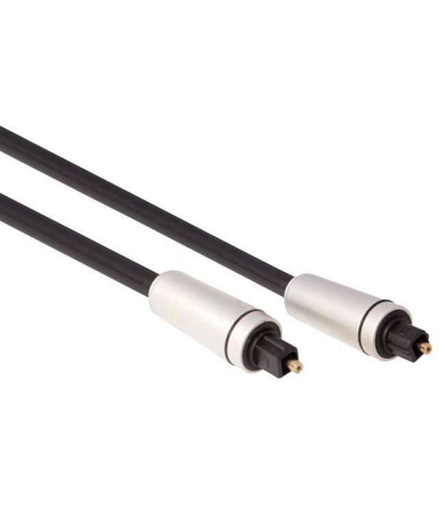 Velleman Optische Kabel - Toslink-Plug Naar Toslink-Plug / Professioneel / 5.0 M / M-M / Verguld