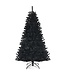 Coast Coast 180 cm Verlichte Zwarte Kerstboom MET 250 paarse LED -lichten