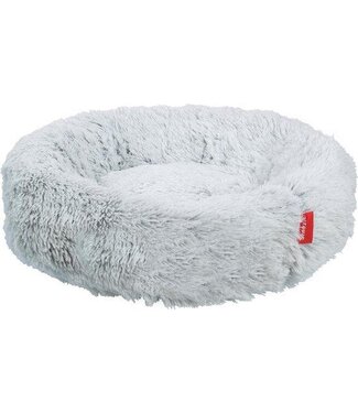 Snoozle Snoozle Kattenmand - Zacht en Luxe Poezenmand - Kattenmandje rond - Wasbaar - 70cm - Wolf Grey