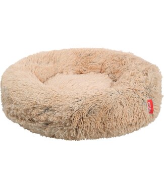 Snoozle Snoozle Kattenmand - Zacht en Luxe Poezenmand - Kattenmandje rond - Wasbaar - 70cm - Creme Bruin