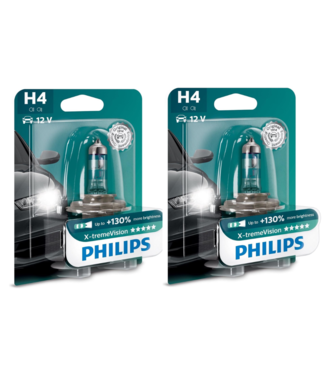 Philips Philips Halogeenlamp X-Tremevision H4 60/55 W 12 V - 2 STUKS