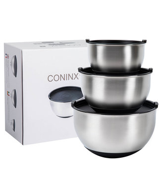 Coninx Coninx Mengkommen Set 3-Delig - Maataanduiding - RVS