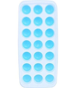Coninx Coninx Ijsblokjesvorm - IJsblokjesmakers - Ijsklonten - Siliconen BPA vrij - Wit/Blauw