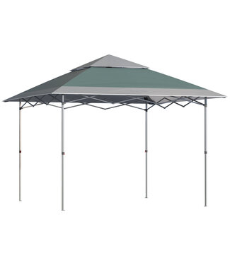 Sunny Sunny Opvouwbare Gazebo Pop-Up Tent Tuinpaviljoen Oxford stof 3,6 x 3,6 m Groen