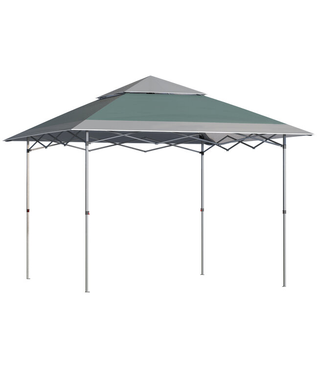 Sunny Opvouwbare Gazebo Pop-Up Tent Tuinpaviljoen Oxford stof 3,6 x 3,6 m Groen