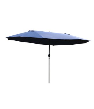 Sunny Sunny Parasol 460 cm x 270 cm x 240 cm blauw