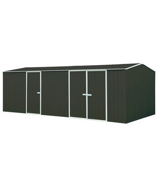 Absco Absco Highlander Garage - Metalen Tuinhuis - 596x300x230 cm