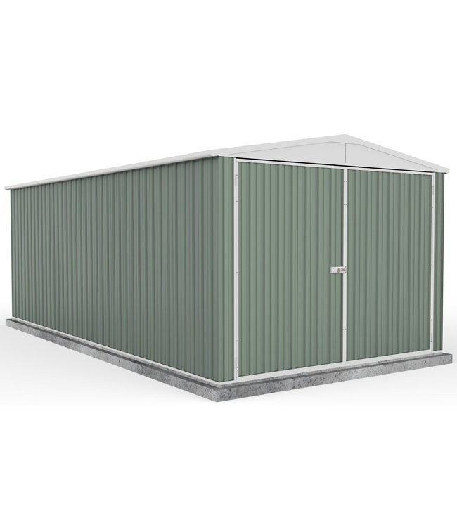 Absco Absco Highlander PE3060HK - Metalen Garage - 596x300x230 cm