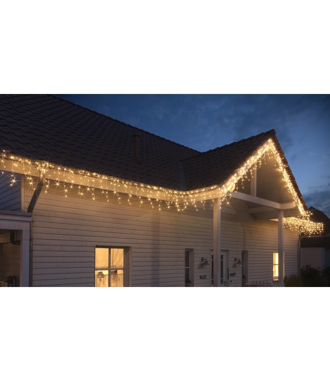 IJspegel Kerstverlichting 480 LEDS - 9,5 Meter - Voor Binnen & Buiten