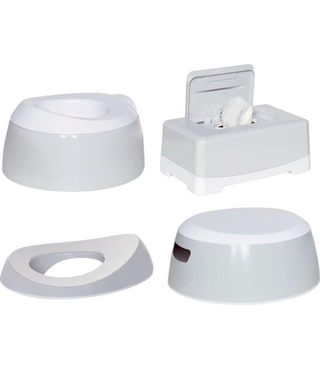 Luma Babycare Toilet Trainingsset - Licht Grijs